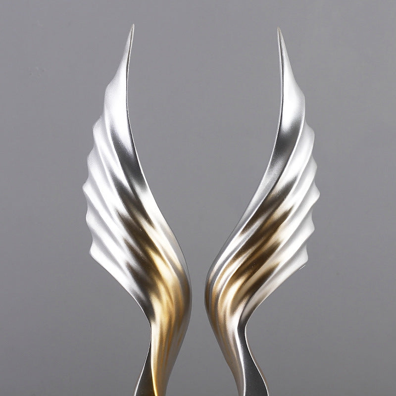 Abstract Eagle Wings Sculpture - HOMYEA