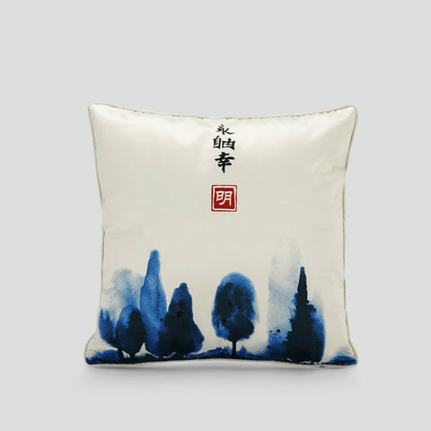 Ink Velvet Pillows - HOMYEA