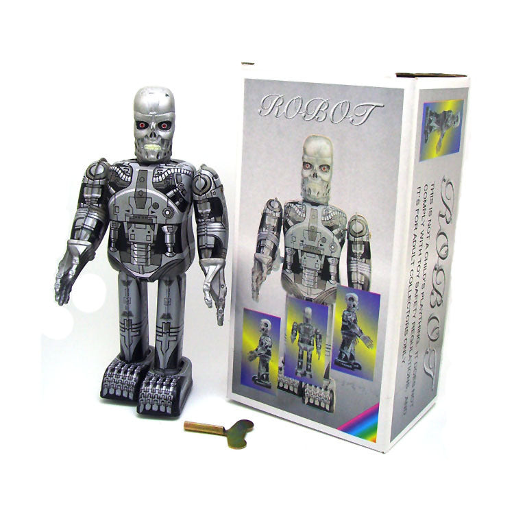 Terminator Robot Tin Wind-up Toys Adult Collection - HOMYEA