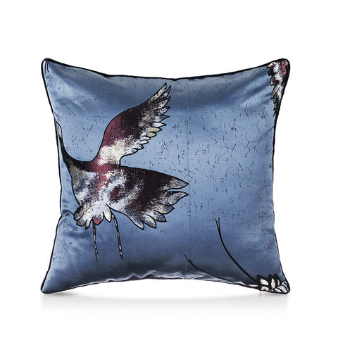 Crane Square Pillow Cover - HOMYEA