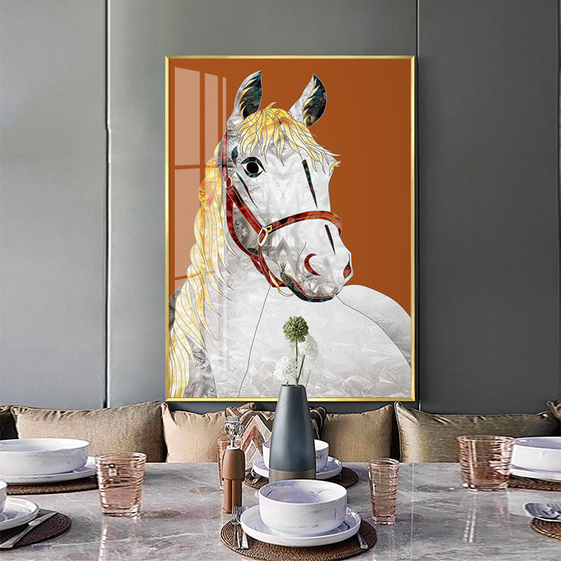 Color Horse Wall Art - HOMYEA