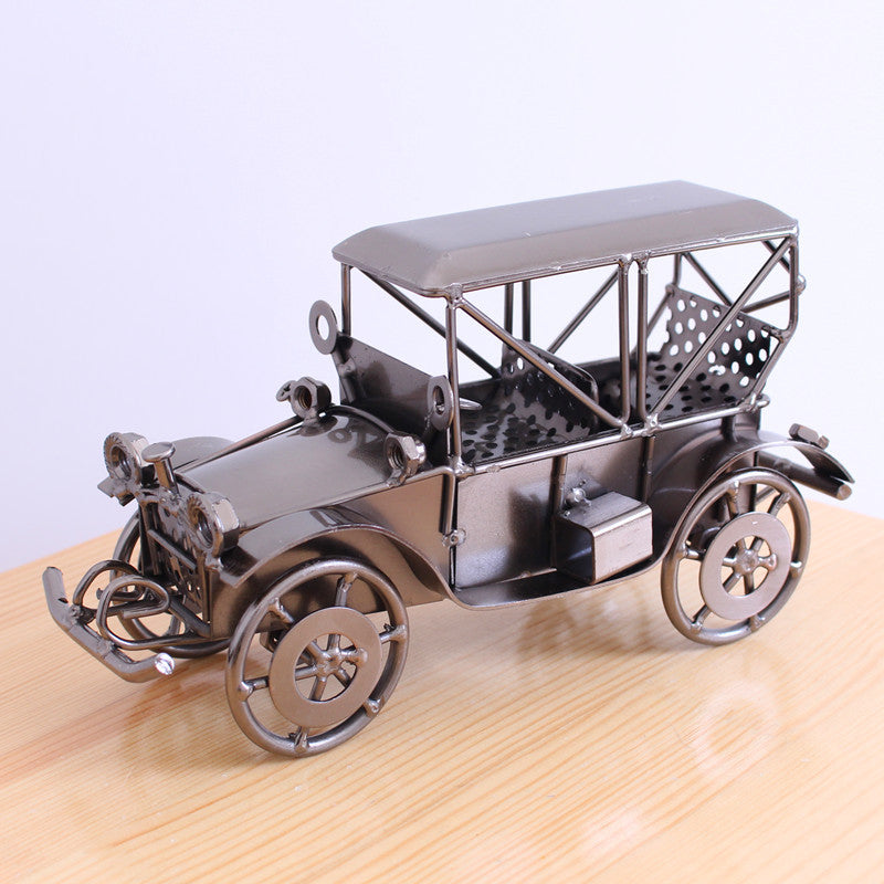 Metal Vintage Car Models - HOMYEA