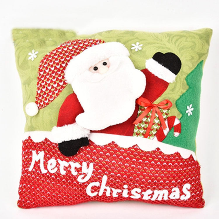 Christmas Square Pillows - HOMYEA