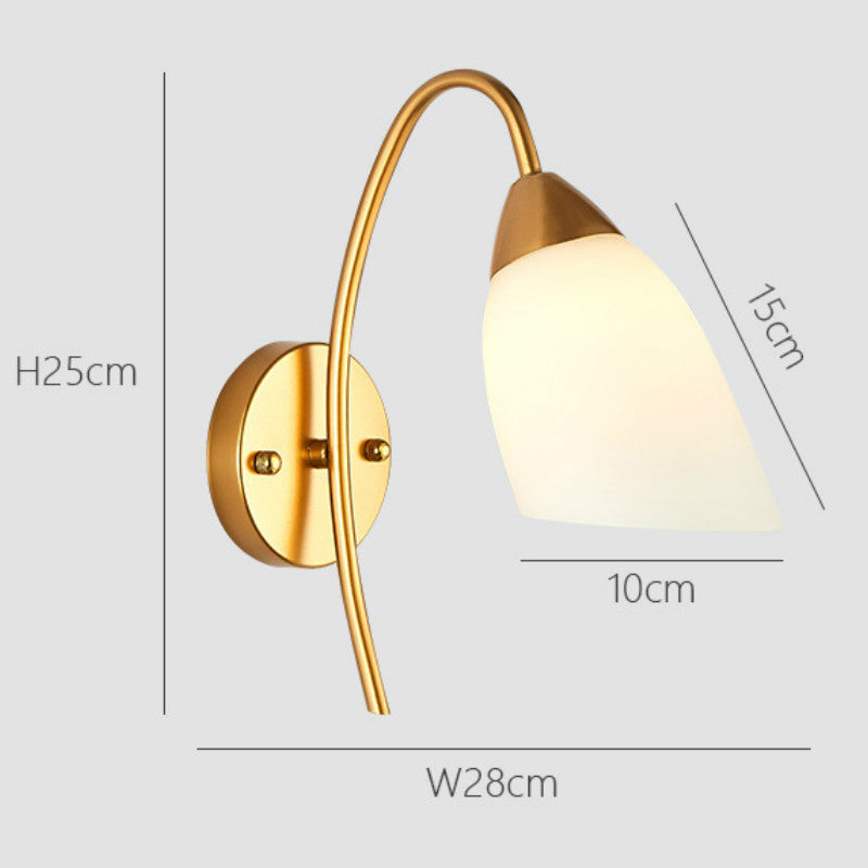 New Bedroom Bedside Sconces - HOMYEA