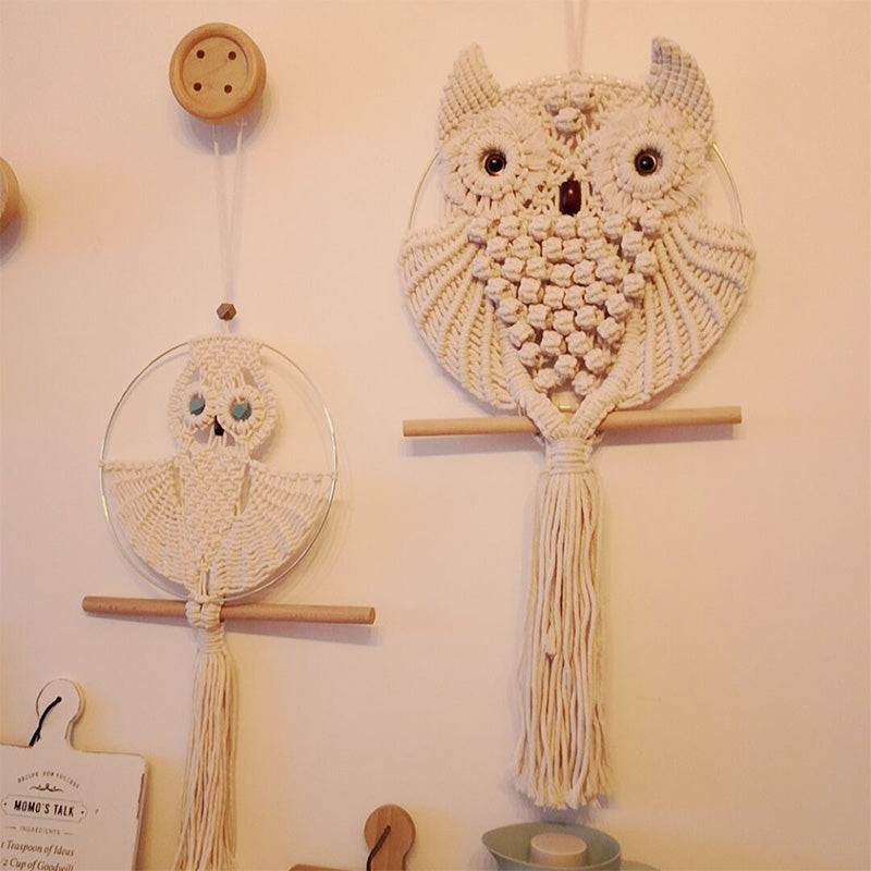 Hand Woven Owl Tapestries - HOMYEA