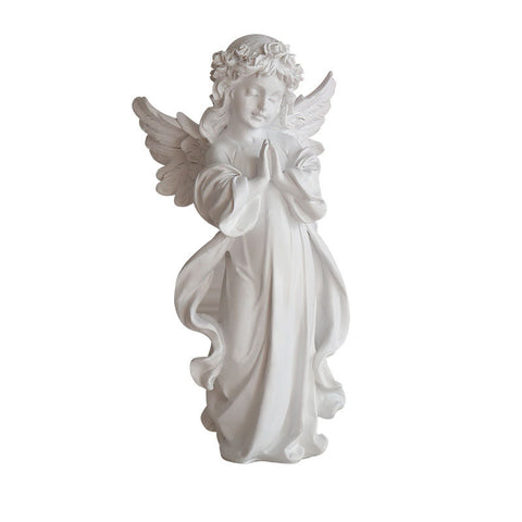 Resin Angel Sculpture - HOMYEA