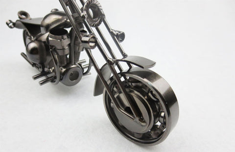 Harley Motorcycle Model Decor Object - HOMYEA