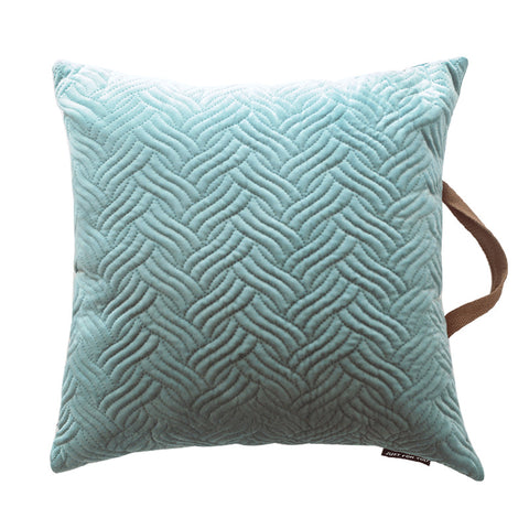 Plain Embossed Velvet Pillows - HOMYEA