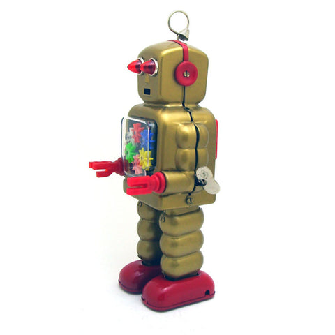 Gear Robot Adult Collection Tin Wind-up Toy - HOMYEA