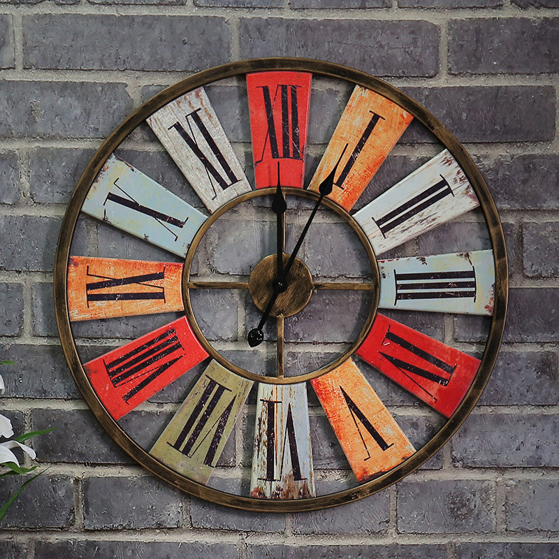 Loft Country Wall Clock - HOMYEA