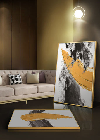 Metal Abstract Corridor Wall Art - HOMYEA