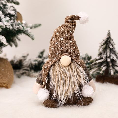 Christmas Knitting Doll - HOMYEA