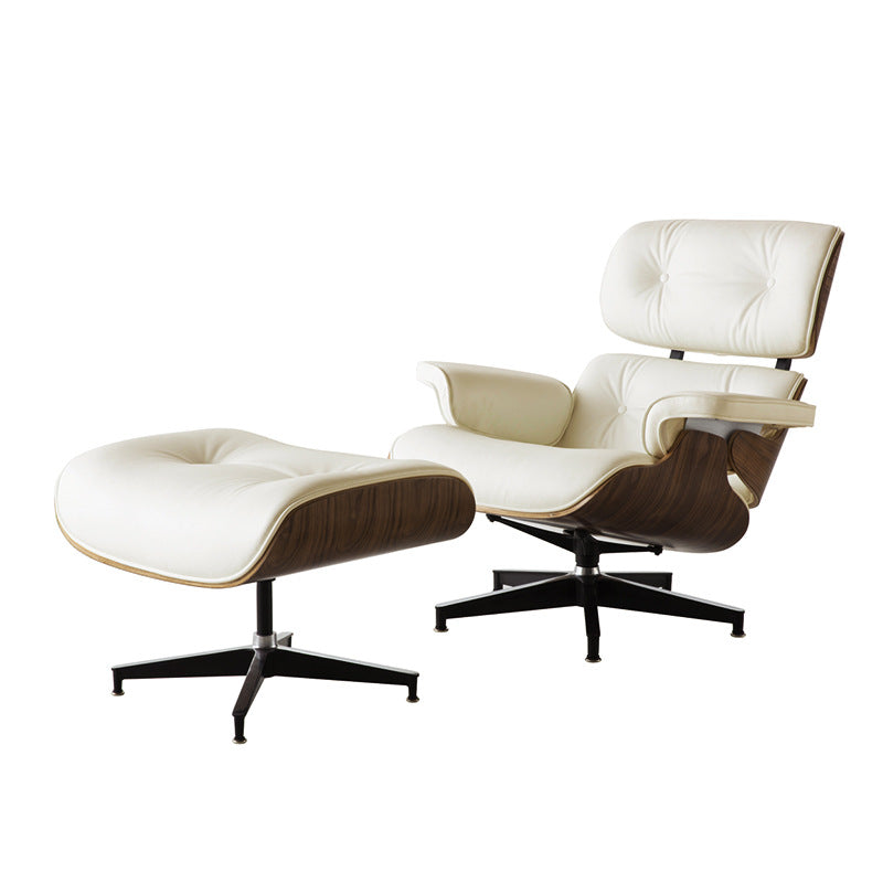 Eames Light Walnut Lounge Chair Office Chair- Only Available for Buyers in USA - HOMYEA