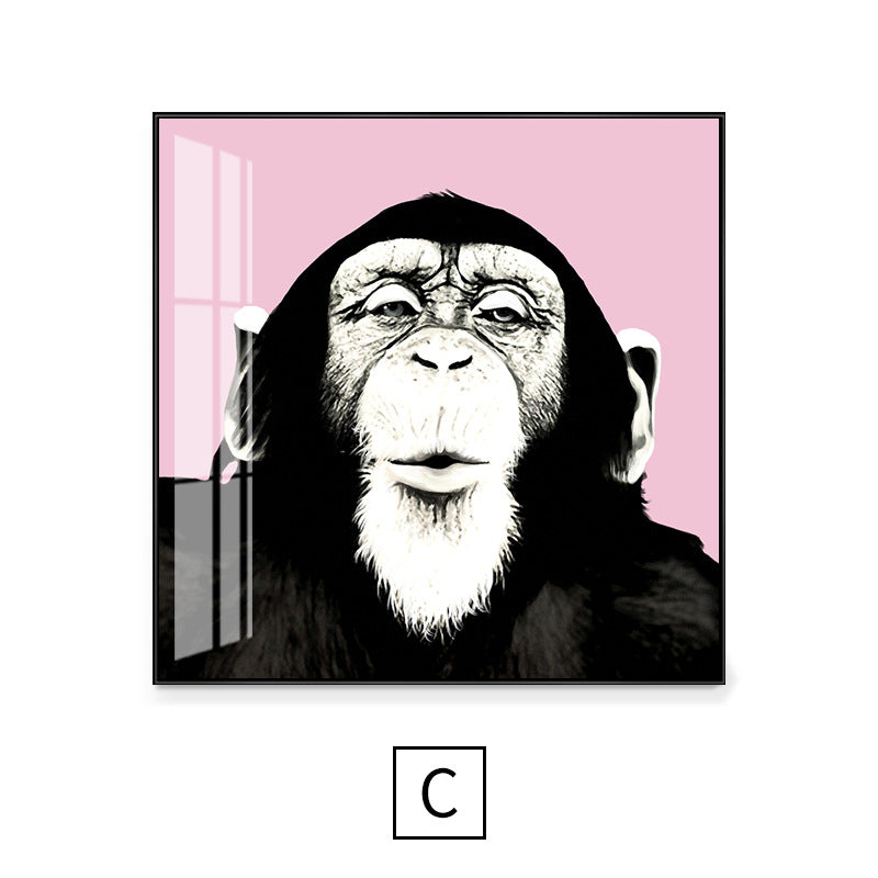 Funny Gorilla Wall Art - HOMYEA