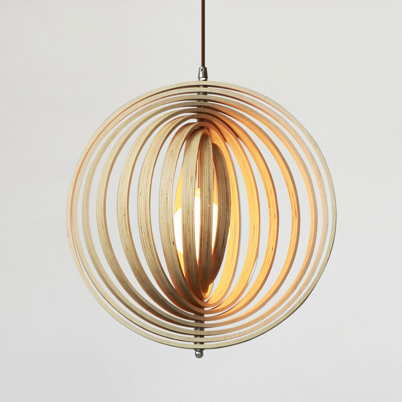 Modern Simple Wooden Pendants - HOMYEA