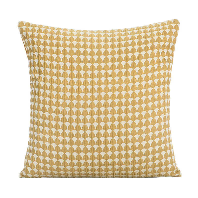 American Square Fabric Pillow Cover - HOMYEA