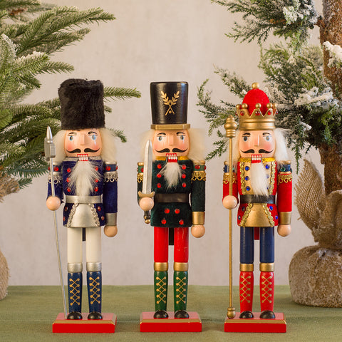 Christmas Nutcracker Soldier Puppets - HOMYEA