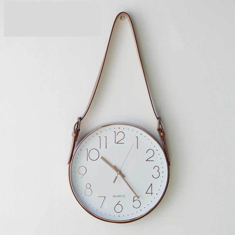 Modern Simple Wall Clock - HOMYEA