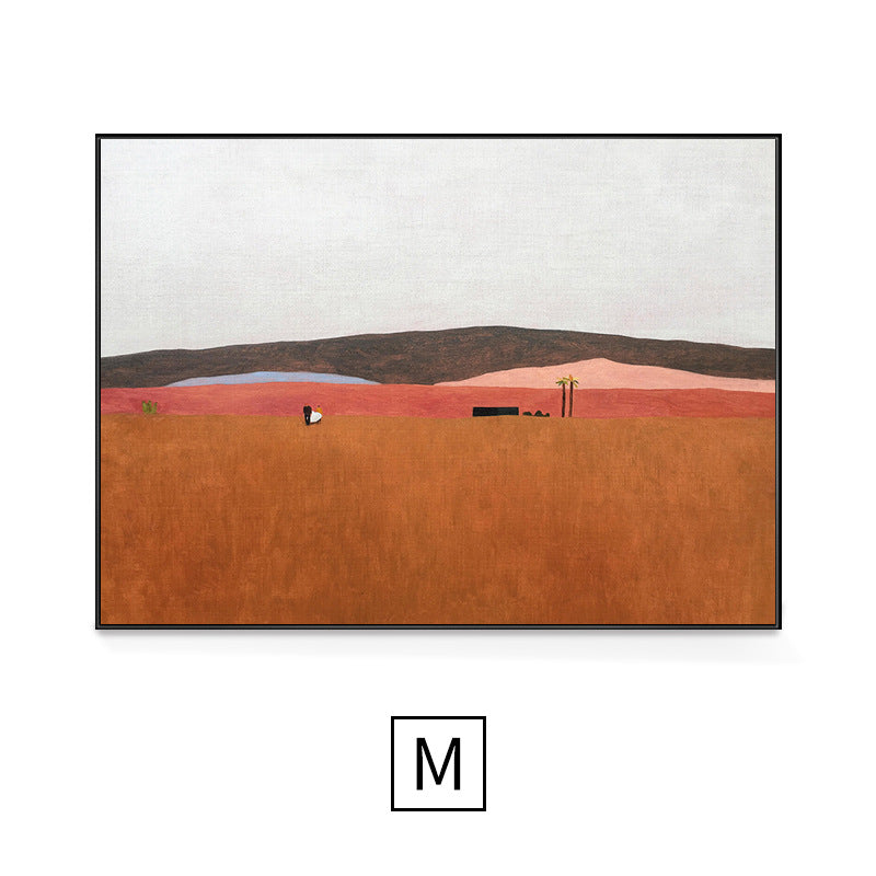 Pink Landscape Wall Art - HOMYEA