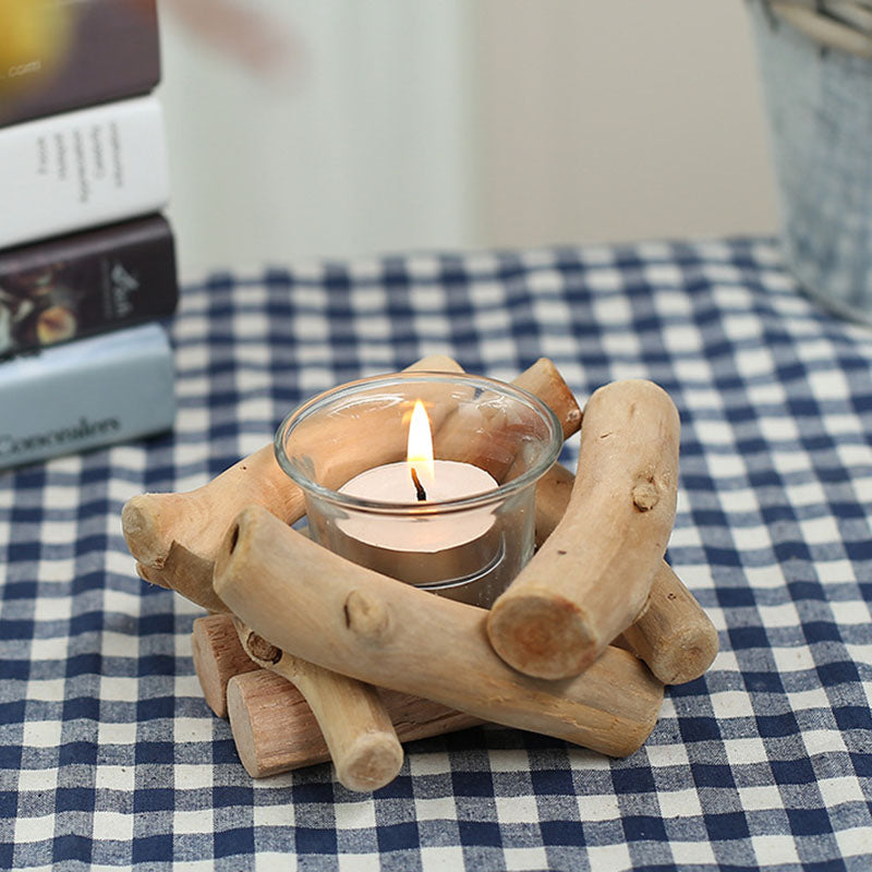 Home Handmade Design Candle Holder - HOMYEA