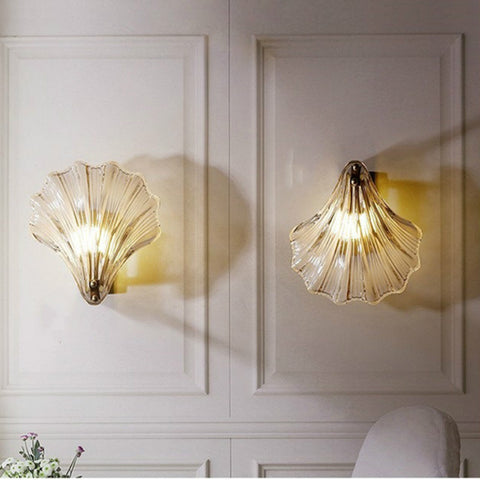 Modern Light Luxury Shell Sconces - HOMYEA