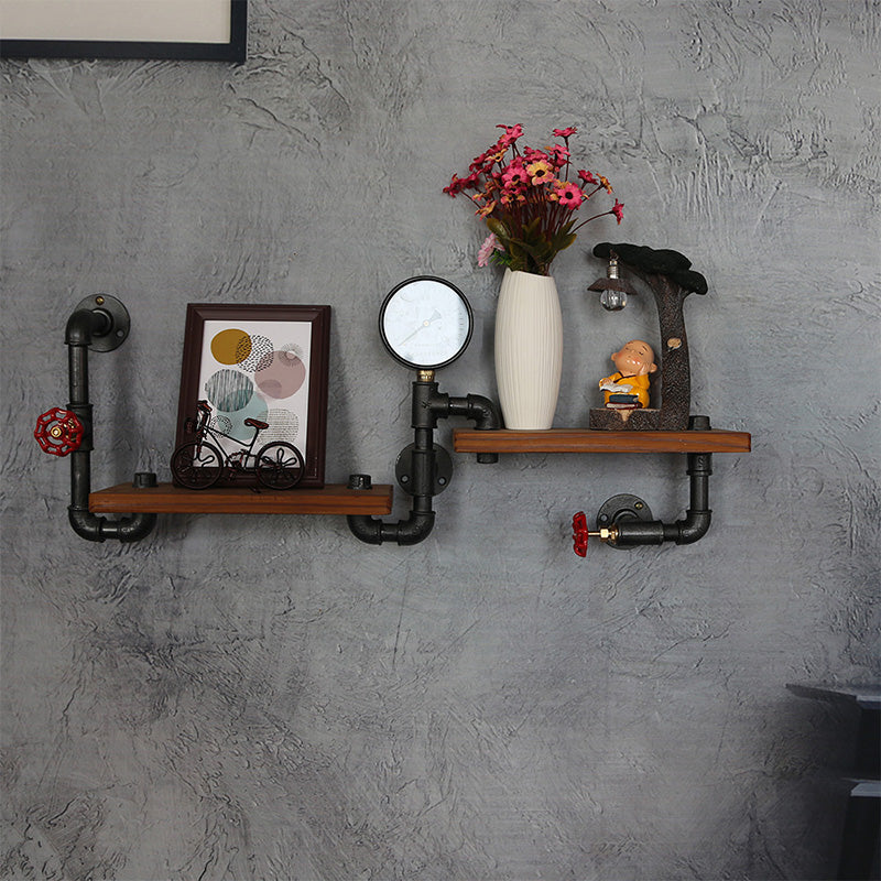 Wrought Iron Wall Shelf - HOMYEA