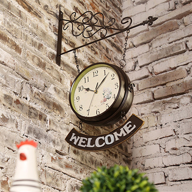 Vintage Metal Wall Clocks - HOMYEA