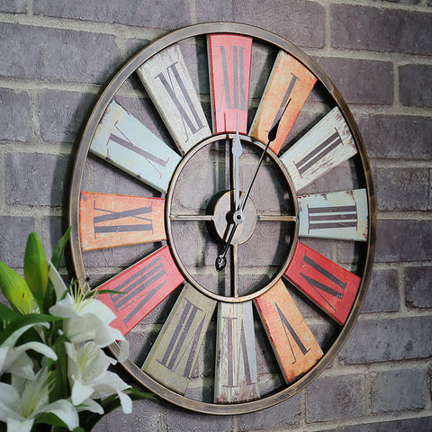 Loft Country Wall Clock - HOMYEA