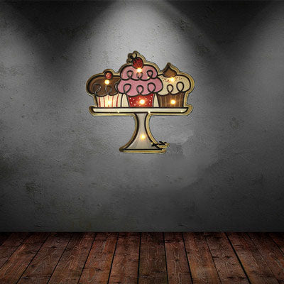 Retro Cake LED Lights - HOMYEA