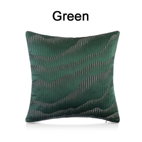 Water Ripple Pattern Polyester Pillow Cover - HOMYEA