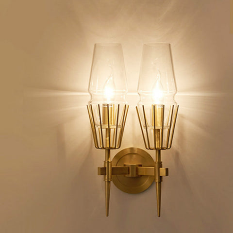 Modern Bedroom Bedside LED Sconces - HOMYEA