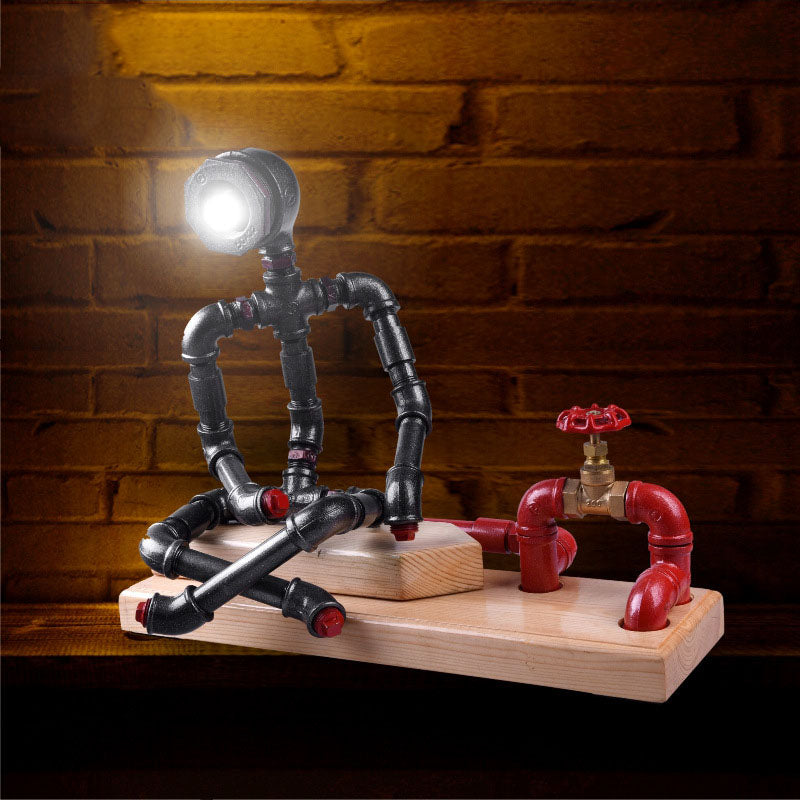 Creative Vintage Robot Lamp - HOMYEA