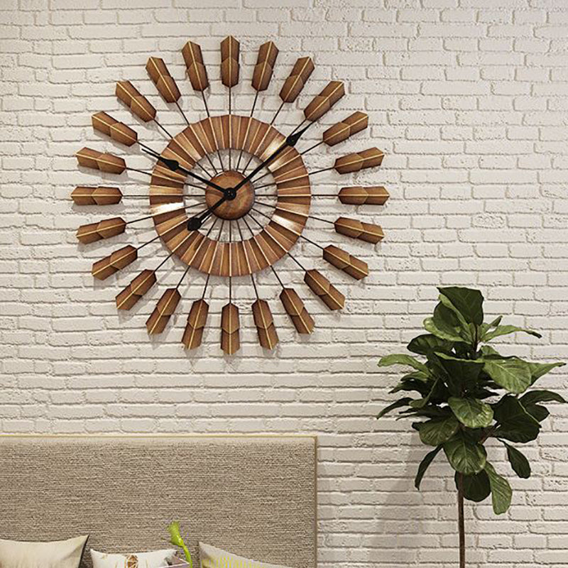 Creative Iron Wall Clock - HOMYEA