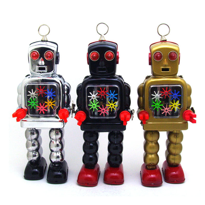 Gear Robot Adult Collection Tin Wind-up Toy - HOMYEA