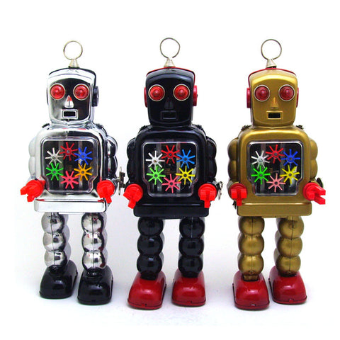 Gear Robot Adult Collection Tin Wind-up Toy - HOMYEA