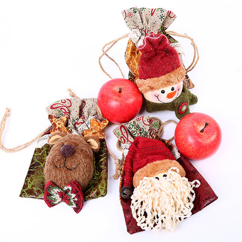 Christmas Candy Apple Gift Bag - HOMYEA