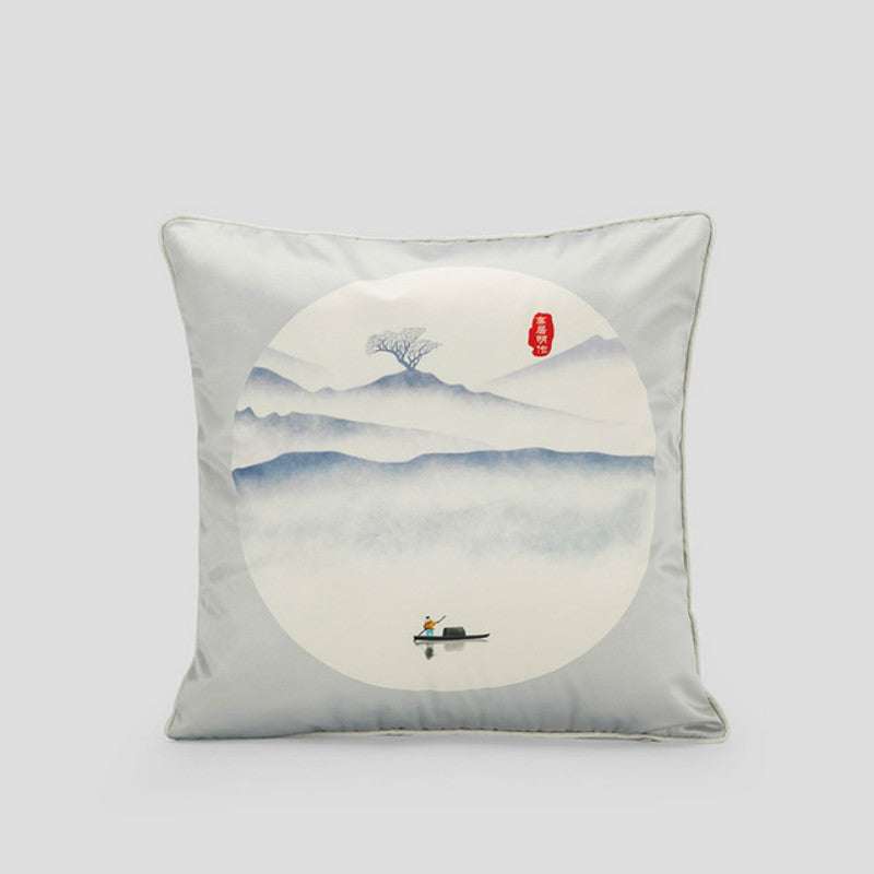 Ink Velvet Pillows - HOMYEA