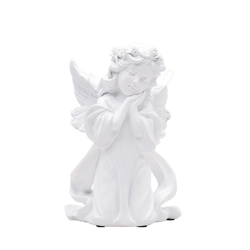 Resin Angel Sculpture - HOMYEA