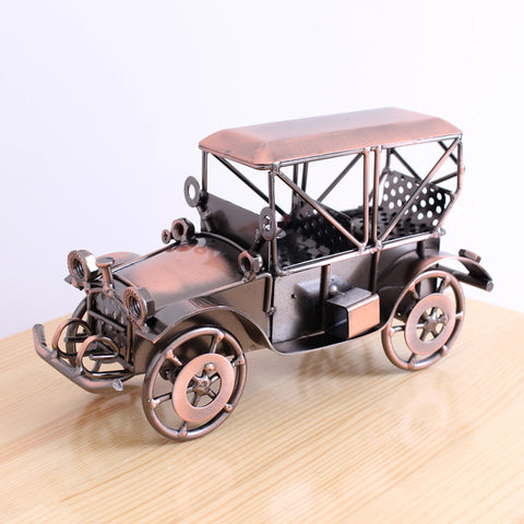 Metal Vintage Car Models - HOMYEA