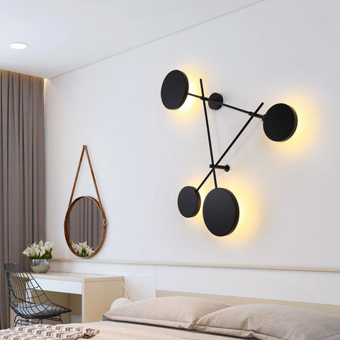 Modern Simple Sitting Room Wall  Lighting - HOMYEA