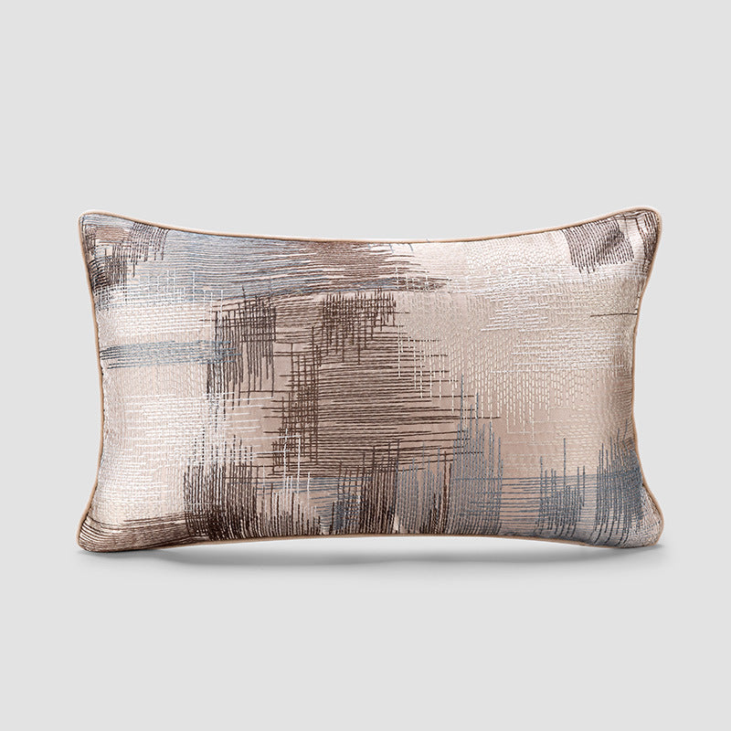 Brown Velvet Pillow Cover - HOMYEA