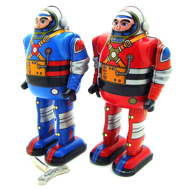 Astronaut Robot Adult Collection Tin Wind-up Toys - HOMYEA