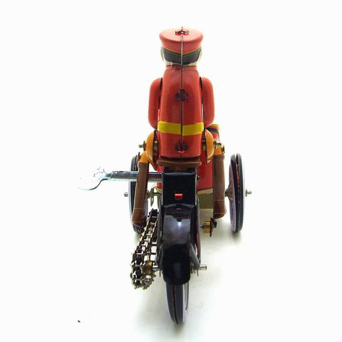 Manual Tricycle Tin Retro Wind-up Toys - HOMYEA