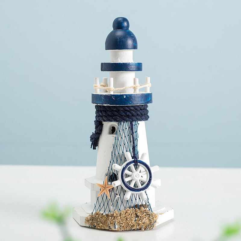 Wooden Ocean Lighthouse - HOMYEA