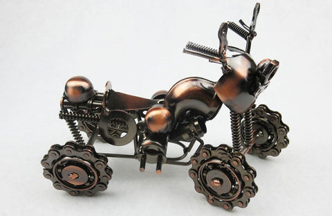 Large 4-Wheels Motorcycle Model - HOMYEA