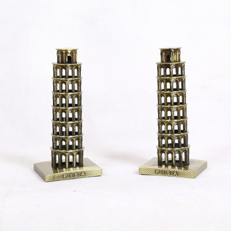 Metal Model Sculpture of Leaning Tower of Pisa - HOMYEA