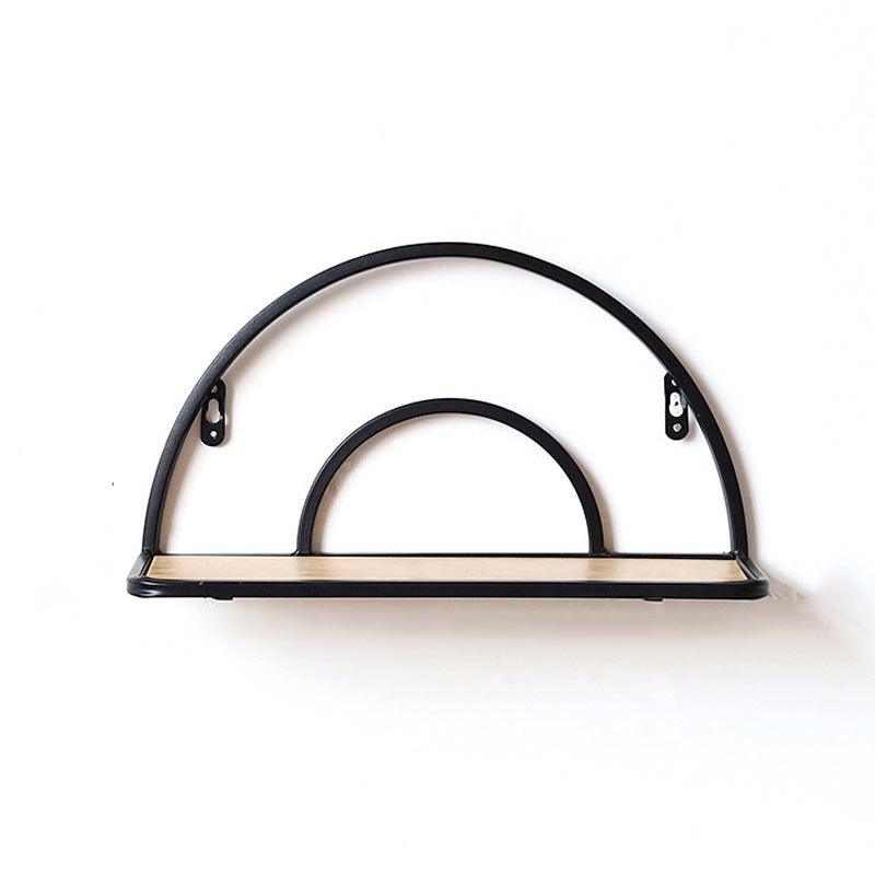 Iron Semicircle Wall Shelves - HOMYEA