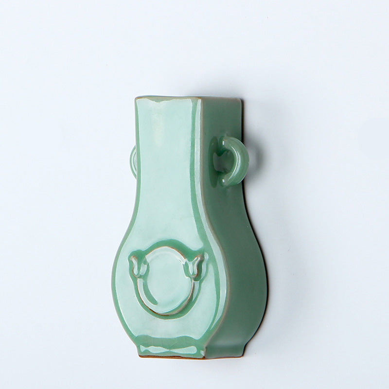 Chinese Celadon Wall Vases - HOMYEA