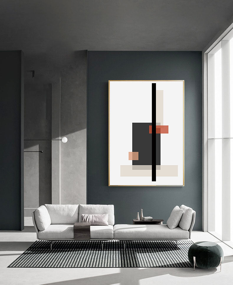 Modern Simple Abstract Wall Art - HOMYEA