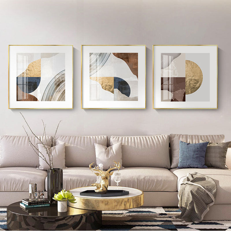 Modern Abstract Glass Wall Art - HOMYEA